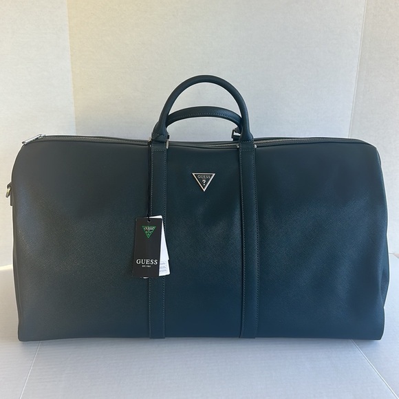 New GUESS Certosa saffiano Large Travel bag - Picture 5 of 16